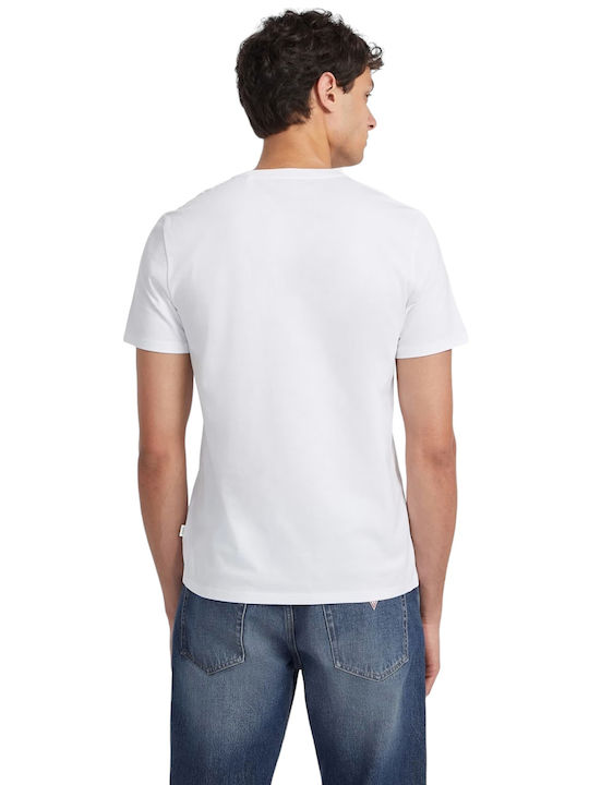 Guess Men's Short Sleeve T-shirt White