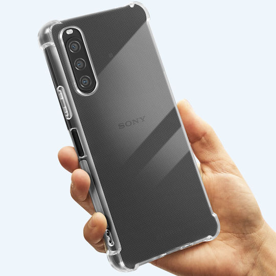 Hülle Sony Xperia 10 V 10 Vi Stoßfest Weiches Bumparmor Transparent