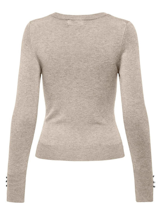 Only Life Damen Pullover Whitecap Gray