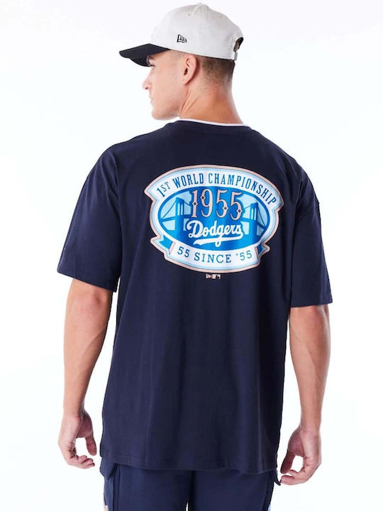 New Era Men's Short Sleeve T-shirt Navy Blue