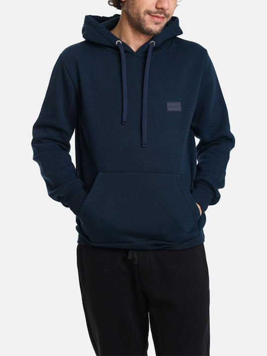 Paco & Co Men's Sweatshirt with Hood Navy