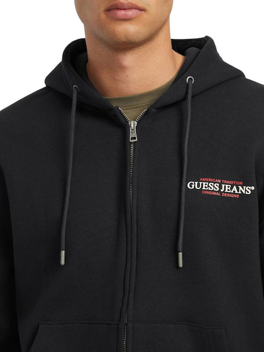 American Tradition Sweatshirt with Hood Black