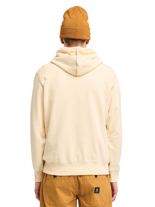 Timberland Herren Sweatshirt mit Kapuze White