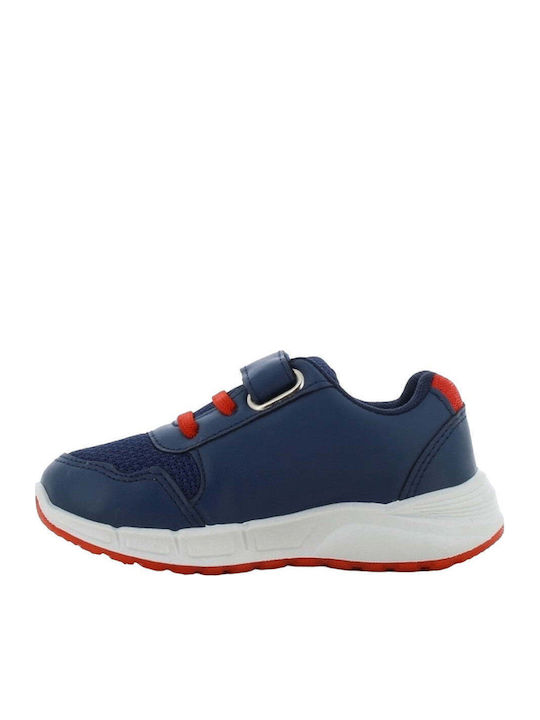 Mickey Mouse Kinder Sneakers Anatomisch mit Klettverschluss & Lichtern Blau