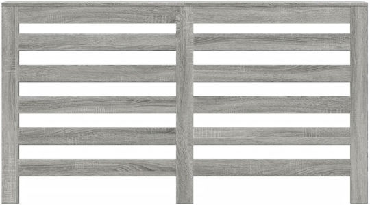 vidaXL Husă Pentru Radiator Din PAL Gri 149x20x82cm