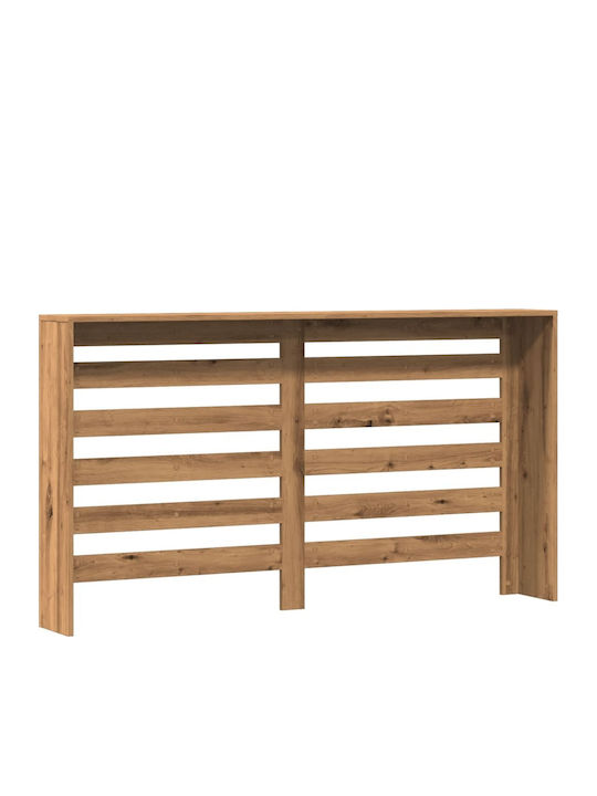 vidaXL Husă Pentru Radiator Din PAL Maro 149x20x82cm