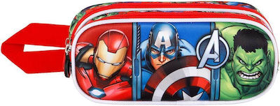 Karactermania Pencil Case with 2 Compartments