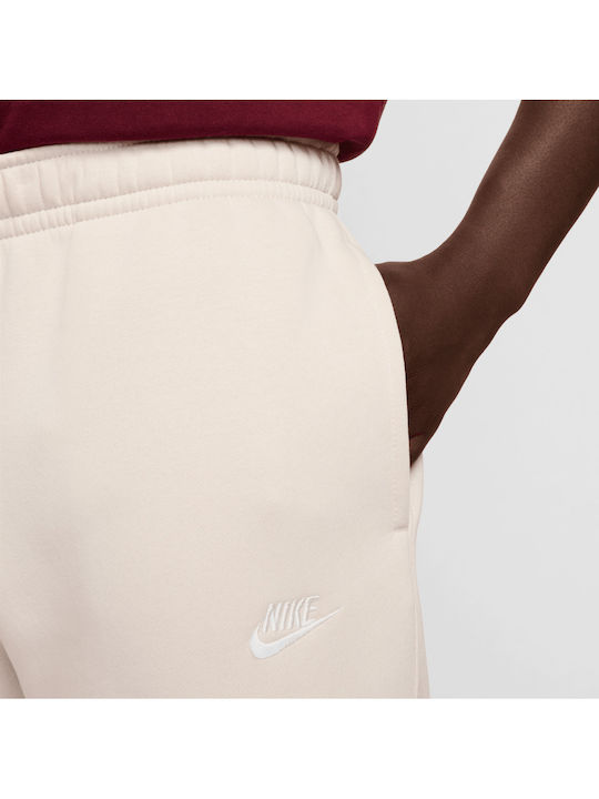 Sportswear Club Jogginghose mit Gummizug Beige