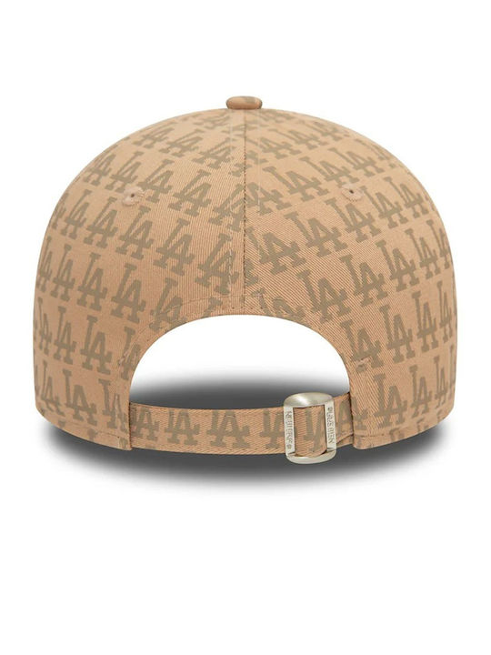 New Era Team Monogram 9forty Losdod Jockey Beige