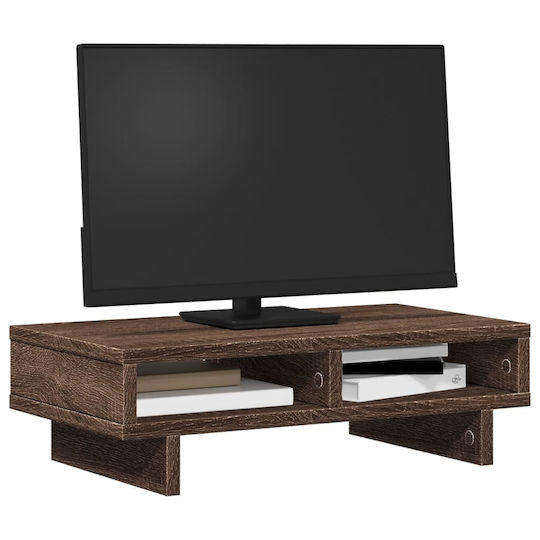 vidaXL Desktop Stand Monitor Oak Brown (854748)