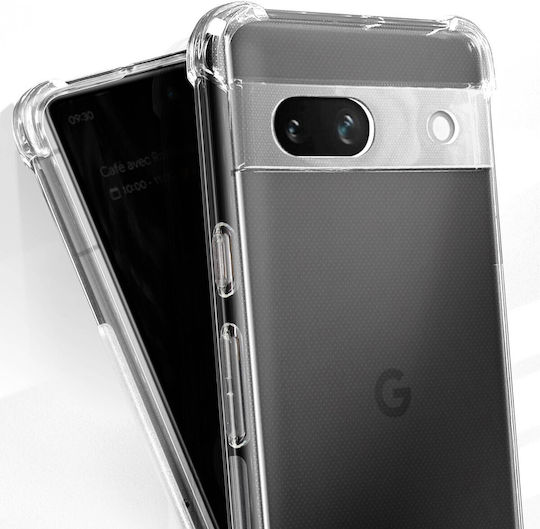 Case Google Pixel 7a Reinforced Corners Shockproof Transparent