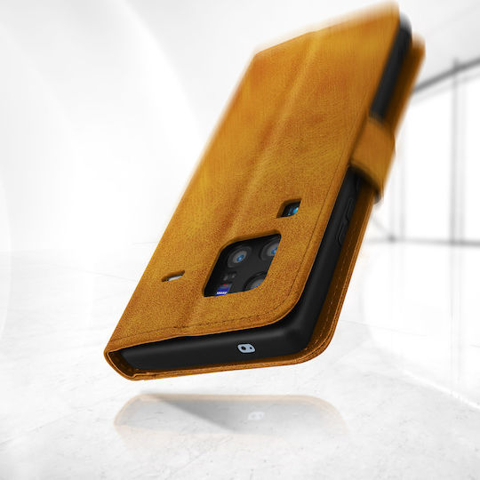 Folio-Hülle Vivo X80 Pro Video-Ständer Braun
