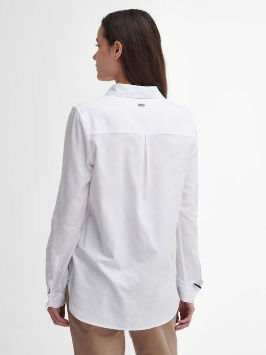 Barbour Mânecă lungă Femei Cămașă White