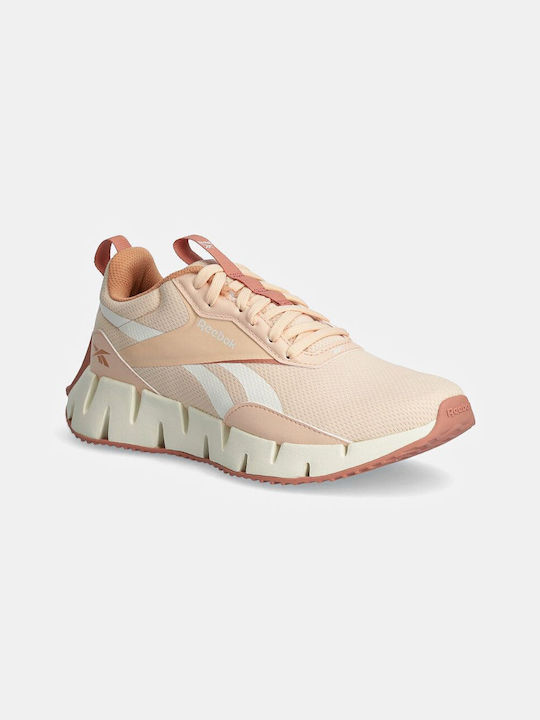 Reebok Zig Dynamica Str Γυναικεία Αθλητικά Παπούτσια Running Μπεζ