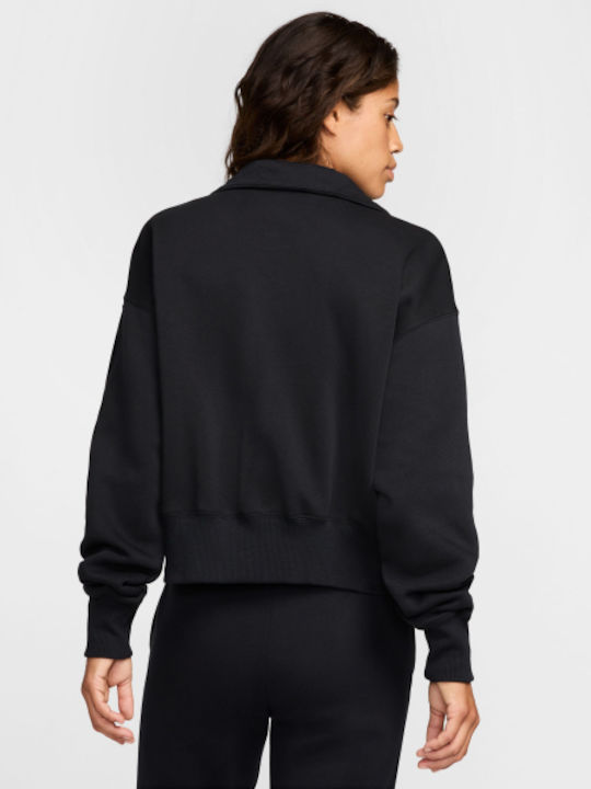 Nike Women's Fleece Cardigan Black