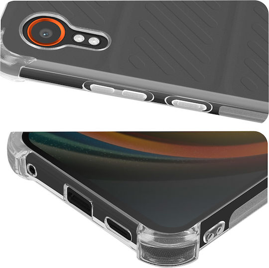 Carcasă Avizar Samsung Galaxy Xcover 7 Silicon Rezistentă la Șocuri Transparentă