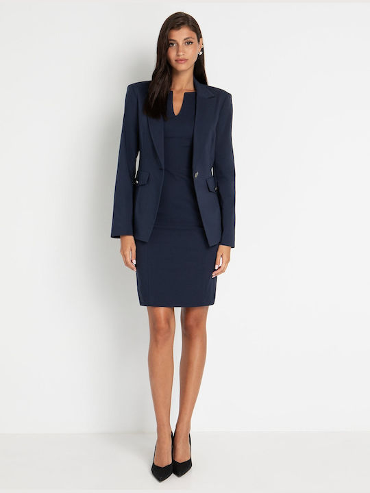 Toi&Moi Women's Blazer Navy Blue