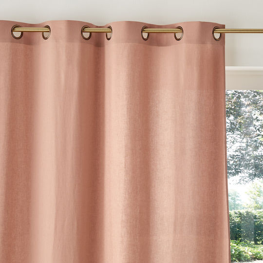 La Redoute Interieurs Vorhang mit Grommet Beige 350343408_7688_40 135x250cm