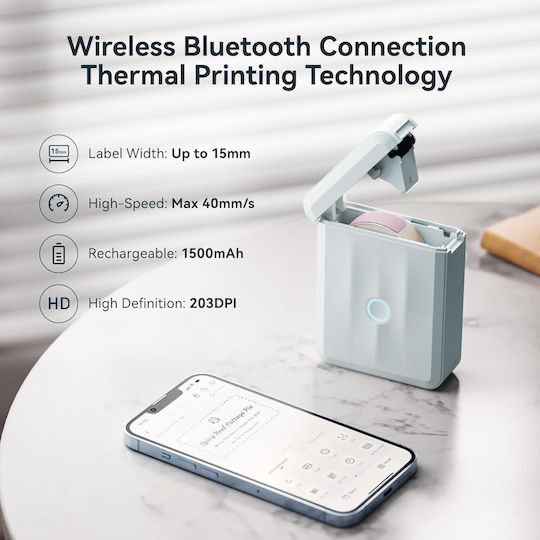 Niimbot Electronic Handheld Label Maker in Blue Color
