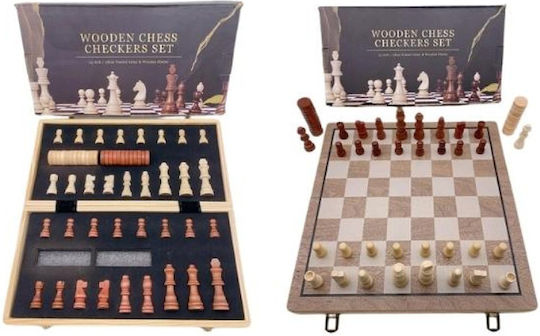 Trademarkt Schach aus Holz 40x21cm