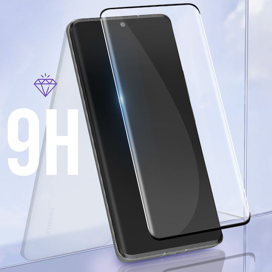 Tempered Glass Xiaomi 13 Ultra 9H Hardness Transparent Black Curved Edge