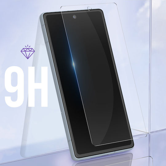 Закалено стъкло Google Pixel 7a 9H твърдост тънко 0.26мм 2.5D скосен ръб