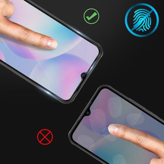 Gehärtetes Glas Displayschutzfolie Xiaomi Redmi 9a 9c 9at Schwarze Ränder