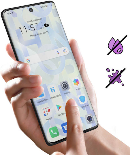Tempered Glass Huawei Nova 9 Honor 50 Force Glass Black