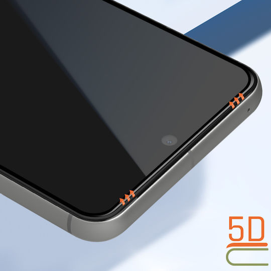 Avizar Tempered Glass Film Pixel 8 Full 5d Adhesive Bevelled Edge Transparent