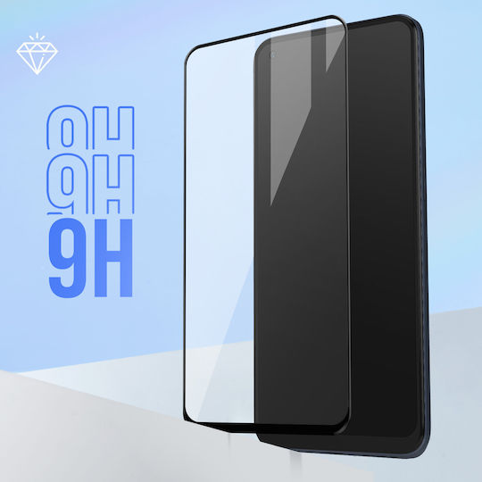 Закален стъклен протектор за екран Realme 9 4G 9 Pro Plus 9H Bigben Черен
