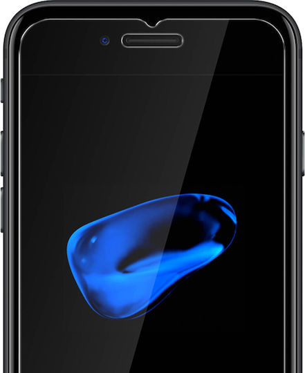 Panzerglas Displayschutzfolie iPhone 7 8 SE 2020 9H Schräg Bigben