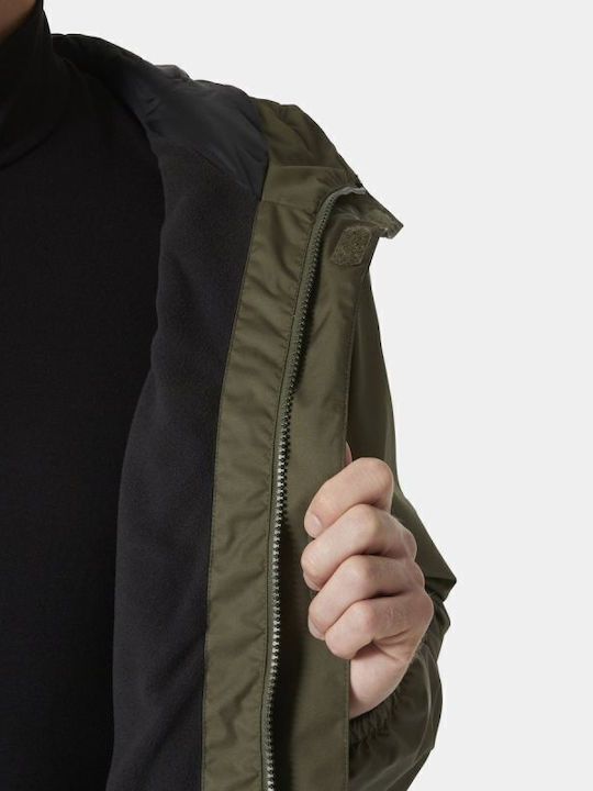Winter Jacket Waterproof Black