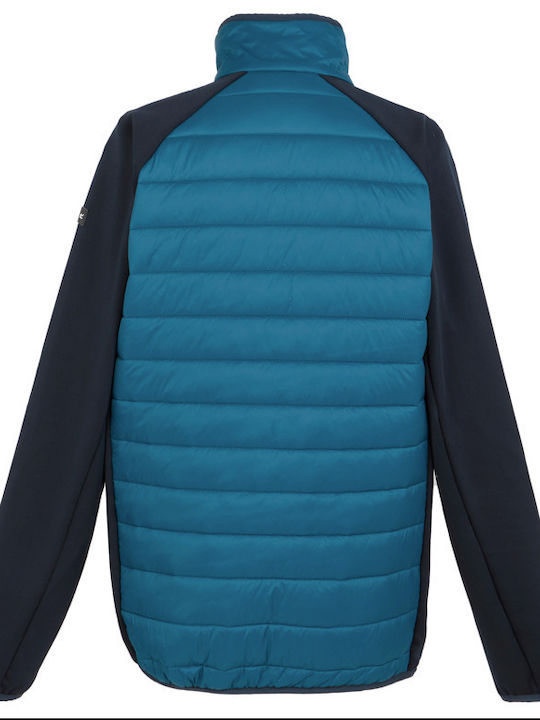 Regatta Ανδρικό Μπουφάν Puffer Αδιάβροχο Blue/navy Blue