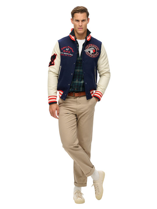 M D2 Collegejacke Winter Jacke Multi