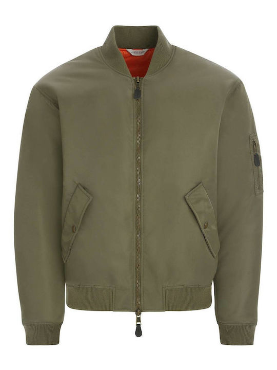 Geacă Iarna Bomber Waterproof Kaki