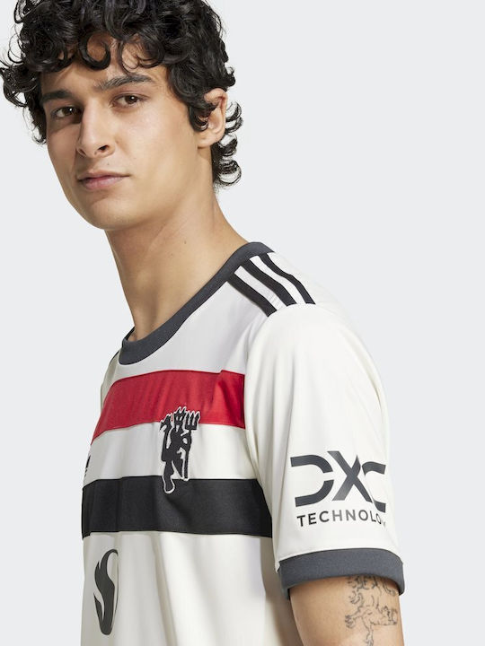 Manchester United 24/25 Third Tricou Echipament Sportiv de Fotbal Bărbătesc