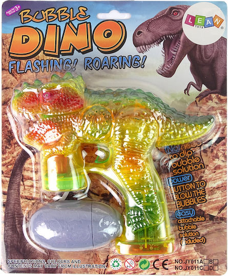 Lean Toys Bubble Makers Dinosaur 1x Egg (Various Designs/Assortment of Designs) 1pc