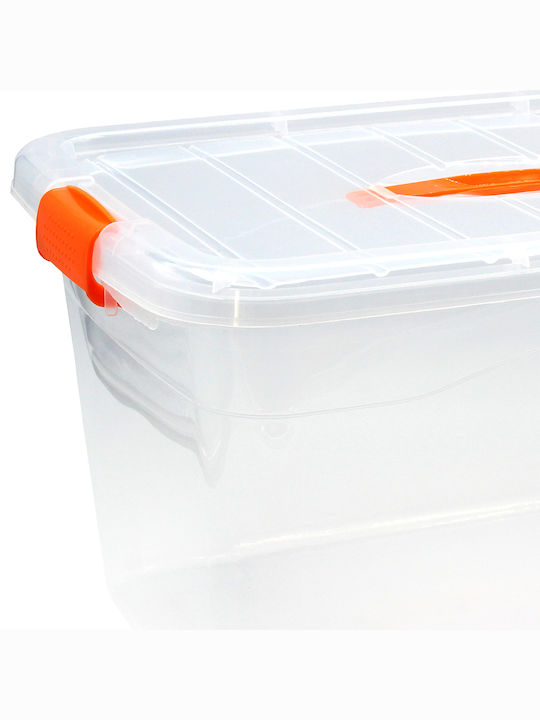 Keskor Plastic Storage Box with Lid 45x32x23cm 1pcs