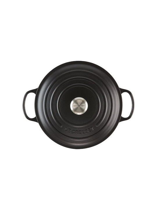Le Creuset Signature Γάστρα Στρογγυλή Μαντεμένια 22cm 3.3lt