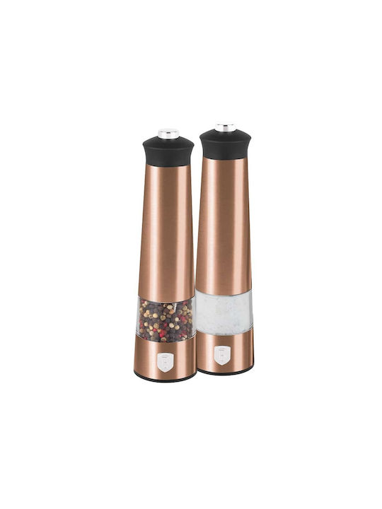 Berlinger Haus Electric Set Spice Mills made of Metal in Pink Color 23cm 2pcs