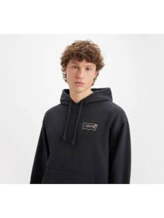 Levi's Graphic Men's Sweatshirt with Hood Black