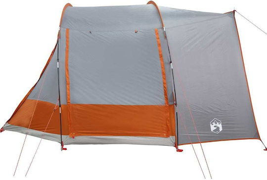 vidaXL Car Camping Tent Grey for 2 People 371x330x211cm