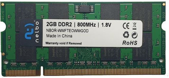 Nelbo 2GB RAM with 800 Speed for Laptop