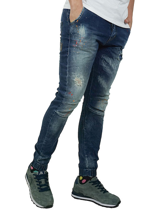 Cover Men's Jeans Pants with Loose Fit Denim