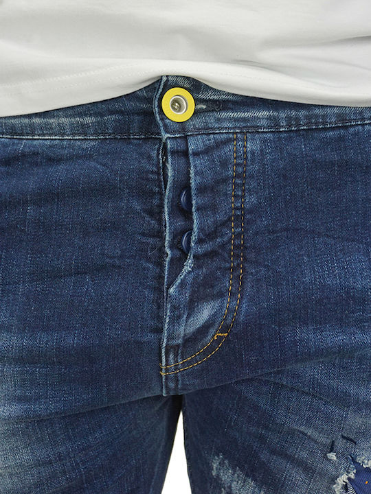 Cover Men's Jeans Pants with Loose Fit Denim