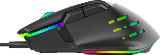 Powertech PT-1274 RGB Gaming Gaming Maus 12000 DPI Schwarz