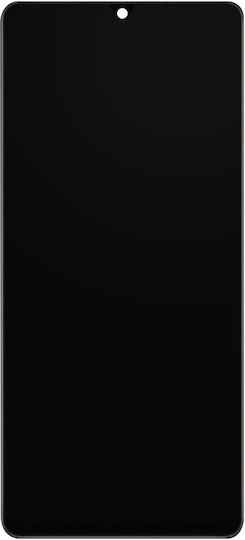 Vollrahmen Samsung Galaxy A42 5G LCD Ersatz-Touchscreen Glas Schwarz