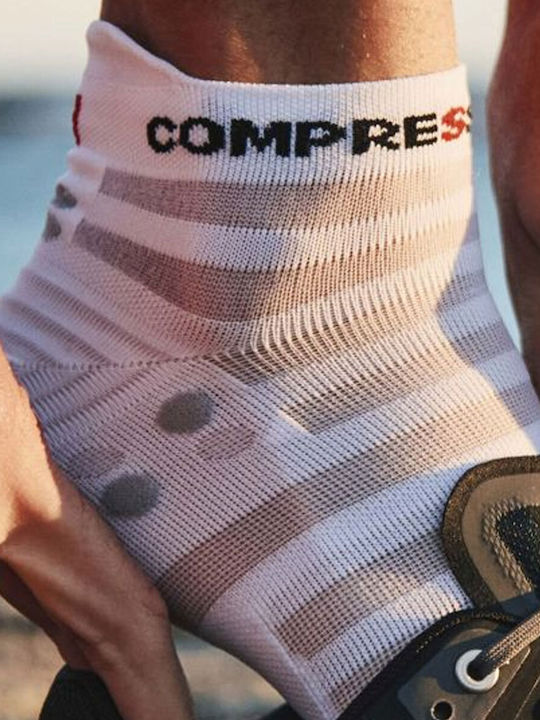 Compressport Racing Running Socks Gray 1 Pair