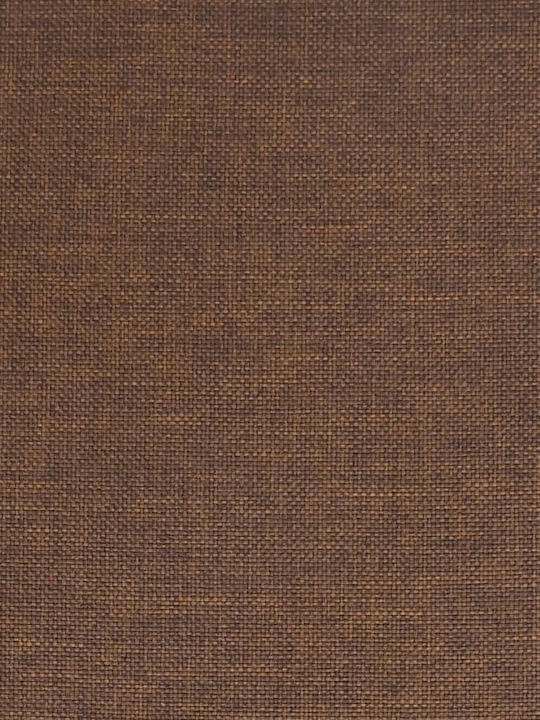 Stuhl mit Rollen in Braun Farbe 50x47x74.5cm 1Stück