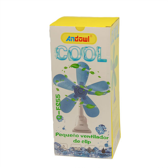 Andowl Q-FS55 Ventilator Electric 10W Verde